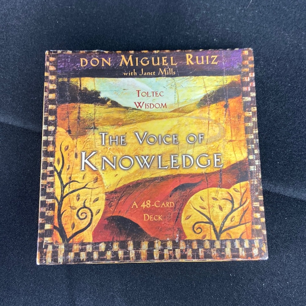 The Voice of Knowledge Cards